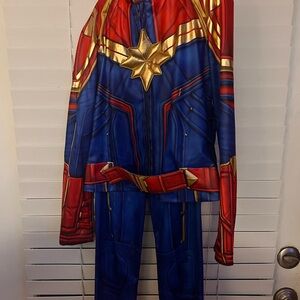 Disney Girls Captain Marvel Size 9-10